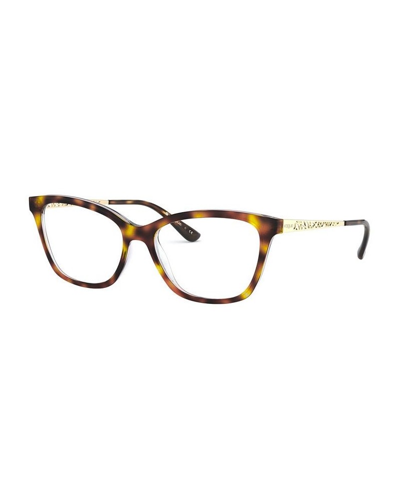 VO5285 Women's Square Eyeglasses Havana $37.75 Womens