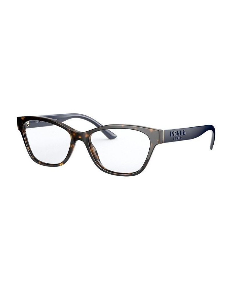 PR 03WV Women's Rectangle Eyeglasses Black $75.33 Womens