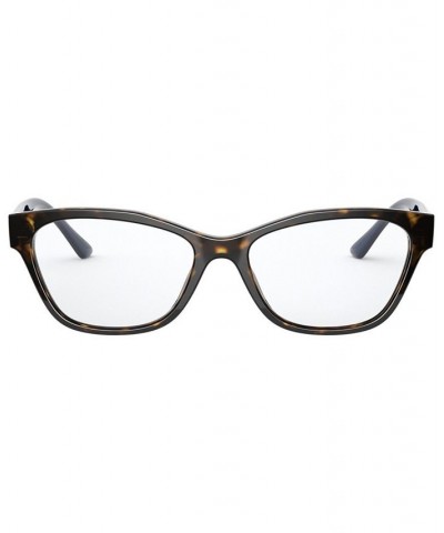 PR 03WV Women's Rectangle Eyeglasses Black $75.33 Womens