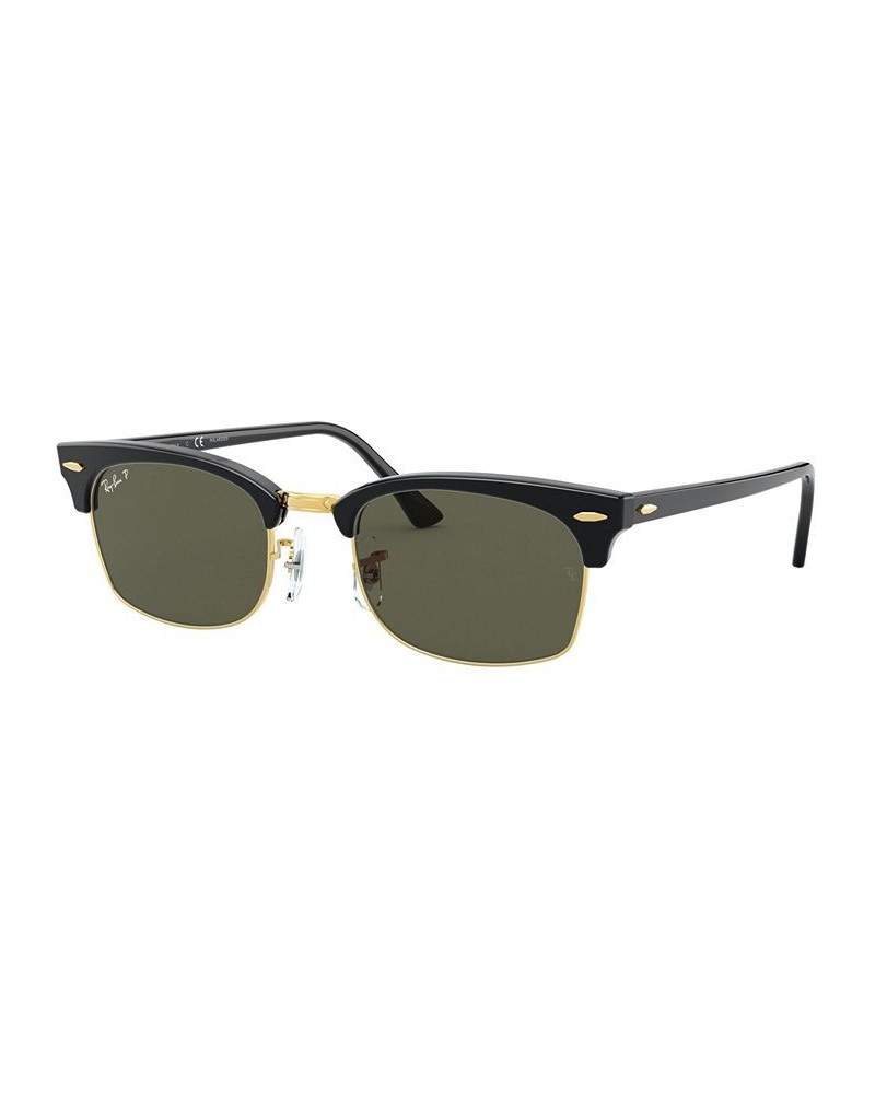 Unisex Sunglasses RB3916 SHINY BLACK/GREEN POLAR $57.51 Unisex