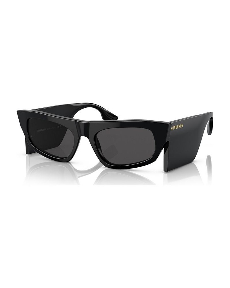 Women's Palmer Sunglasses BE438555-X Black $76.02 Womens