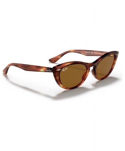 Sunglasses RB4314N NINA STRIPPED BROWN / BROWN $48.72 Unisex