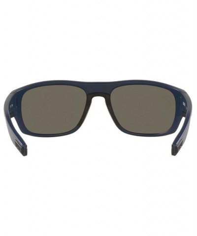 Men's Tico Polarized Sunglasses MATTE MIDNIGHT BLUE/BLUE MIRROR $51.12 Mens