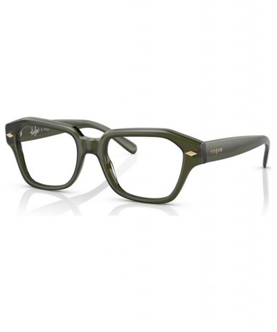 Women's Irregular Eyeglasses VO544750-O Opal Green $17.82 Womens