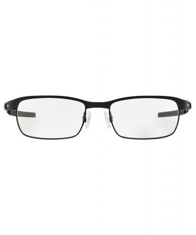 OX3184 Men's Rectangle Eyeglasses Black $33.33 Mens