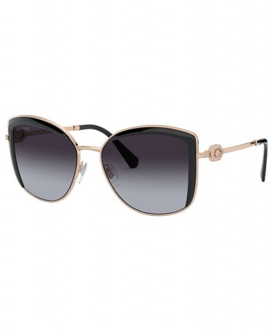 Bulgari Women's Sunglasses BV6128B PINK GOLD/TRANSPARENT PINK/PINK GRADIENT GREY $63.72 Womens