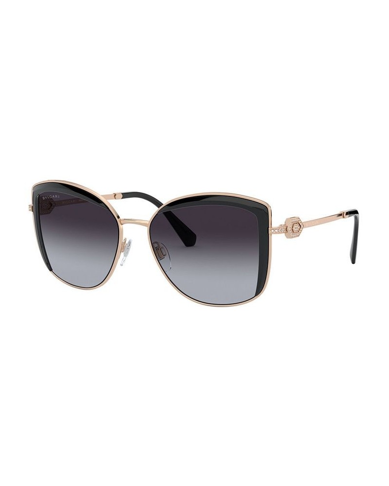 Bulgari Women's Sunglasses BV6128B PINK GOLD/TRANSPARENT PINK/PINK GRADIENT GREY $63.72 Womens