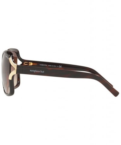 Sunglasses HU2002 58 BROWN/BROWN GRADIENT $19.80 Unisex