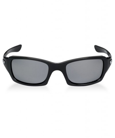 Polarized Sunglasses OO9238 FIVES SQUAREDP BLACK SHINY/BLACK MIR POL $45.63 Unisex