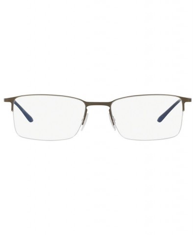 AR5010 Men's Rectangle Eyeglasses Matte Blk $60.99 Mens