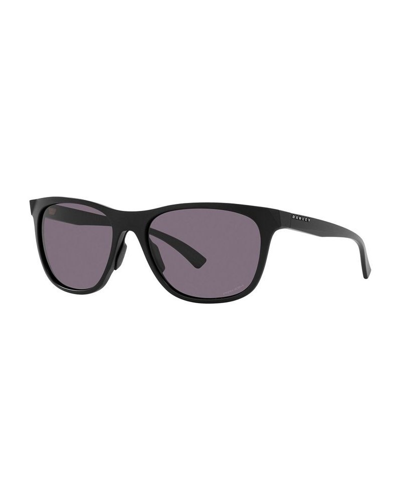 Women's Leadline Sunglasses OO9473 56 MATTE BLACK/PRIZM GREY $22.82 Womens