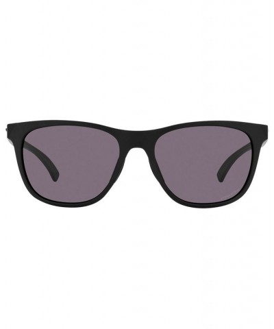 Women's Leadline Sunglasses OO9473 56 MATTE BLACK/PRIZM GREY $22.82 Womens