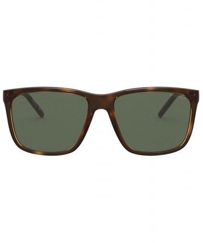 Men's Polarized Sunglasses AN4272 HAVANA/POLAR GREEN $11.84 Mens