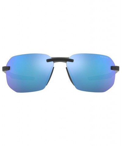 Men's Sunglasses 62 Gray Rubber Transparent $95.48 Mens