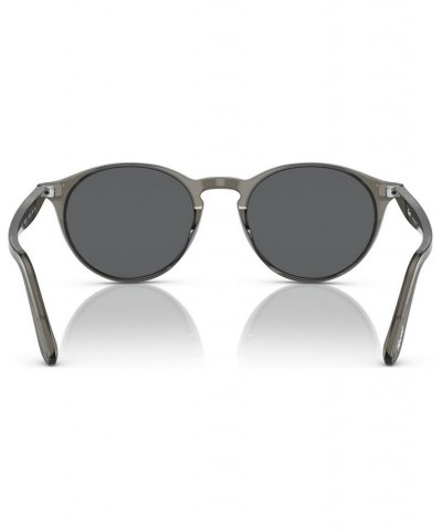 Men's Sunglasses 0PO3092SM1103B150W Dark Transparent Gray $83.70 Mens