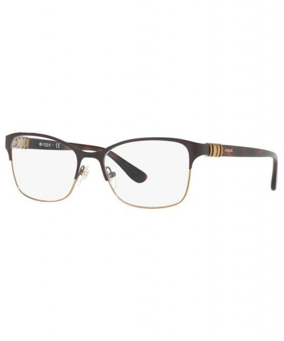 VO4050 Women's Rectangle Eyeglasses Brown Gold $15.10 Womens