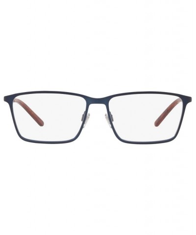 RL5103 Men's Rectangle Eyeglasses Blue $64.26 Mens