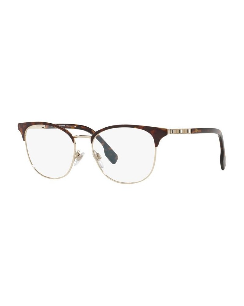 BE1355 Women's Square Eyeglasses Light Gold-Tone/Havana $39.56 Womens