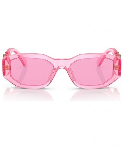 Kids Biggie Sunglasses VK4429U48-X Transparent Pink $36.60 Kids