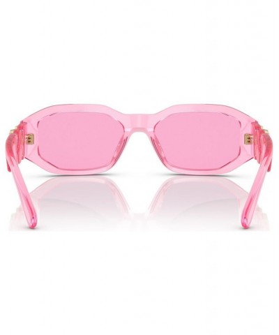 Kids Biggie Sunglasses VK4429U48-X Transparent Pink $36.60 Kids