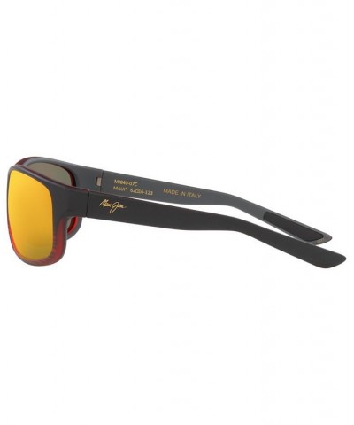 Unisex Polarized Sunglasses Kaiwi Channel 62 Red $27.90 Unisex