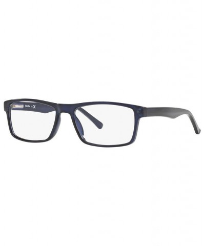 SF1149 Men's Rectangle Eyeglasses Dark Blue $9.94 Mens