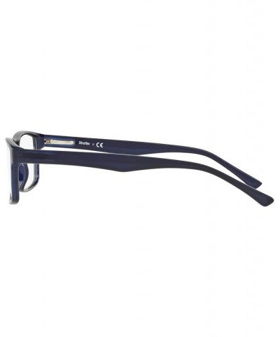 SF1149 Men's Rectangle Eyeglasses Dark Blue $9.94 Mens