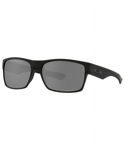Men's Polarized Sunglasses OO9189 Twoface 60 Matte Black $44.46 Mens