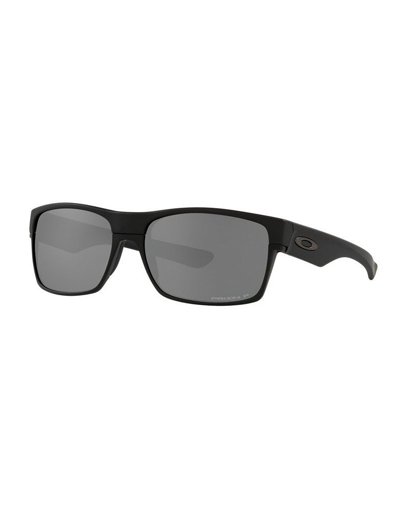 Men's Polarized Sunglasses OO9189 Twoface 60 Matte Black $44.46 Mens