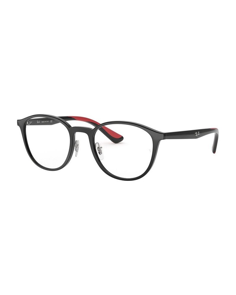 RB7156 Unisex Phantos Eyeglasses Black $44.75 Unisex