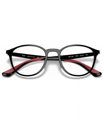 RB7156 Unisex Phantos Eyeglasses Black $44.75 Unisex