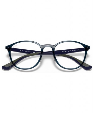 RB7156 Unisex Phantos Eyeglasses Black $44.75 Unisex