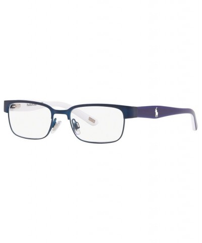 Polo Prep PP8036 Unisex Rectangle Eyeglasses Matte Blac $23.46 Unisex