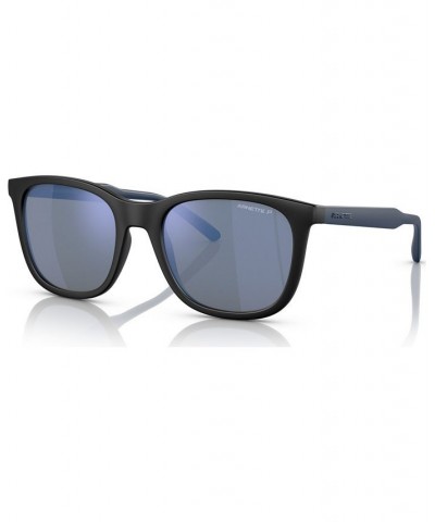 Unisex Polarized Sunglasses AN430753-ZP Matte Black $21.60 Unisex
