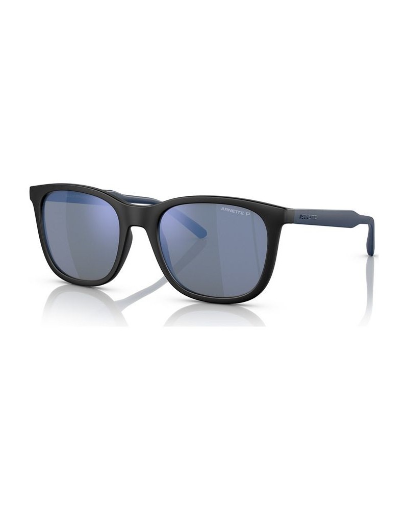 Unisex Polarized Sunglasses AN430753-ZP Matte Black $21.60 Unisex