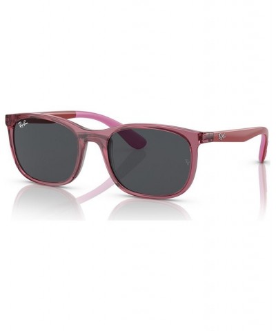 Kids Sunglasses RJ9076S49-X Transparent Pink on Rubber Pink $20.02 Kids