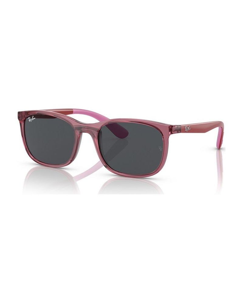 Kids Sunglasses RJ9076S49-X Transparent Pink on Rubber Pink $20.02 Kids