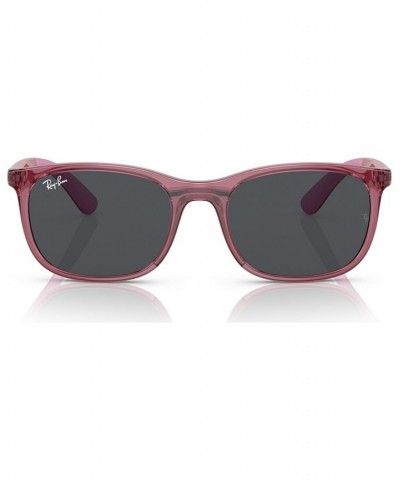 Kids Sunglasses RJ9076S49-X Transparent Pink on Rubber Pink $20.02 Kids