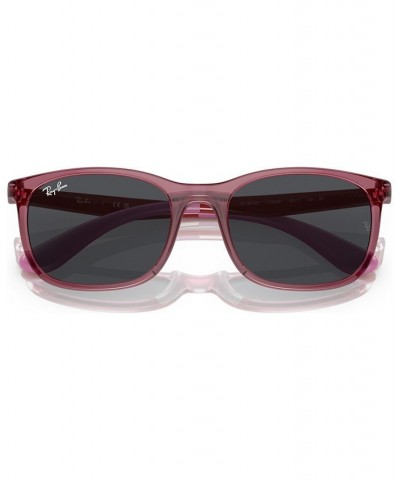 Kids Sunglasses RJ9076S49-X Transparent Pink on Rubber Pink $20.02 Kids