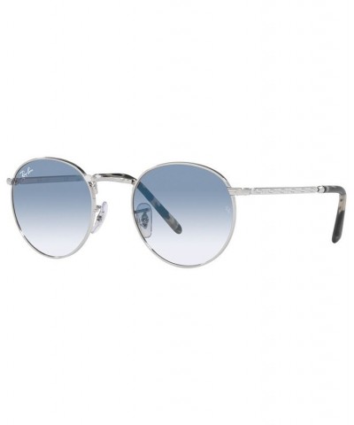 Unisex Sunglasses RB3637 NEW ROUND 47 Silver-Tone $35.60 Unisex