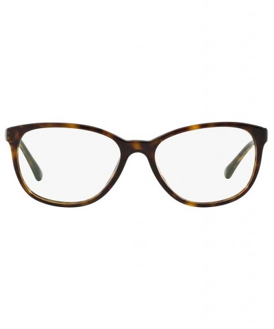 BE2172 Women's Square Eyeglasses Dk Havana $43.95 Womens