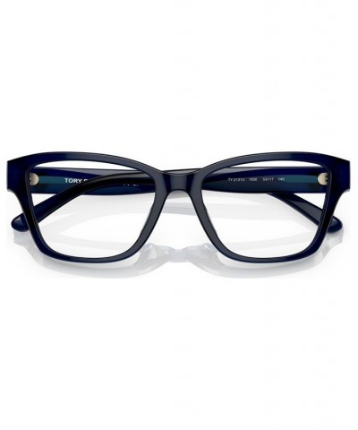 Women's Rectangle Eyeglasses TY2131U51-O Transparent Navy $43.05 Womens