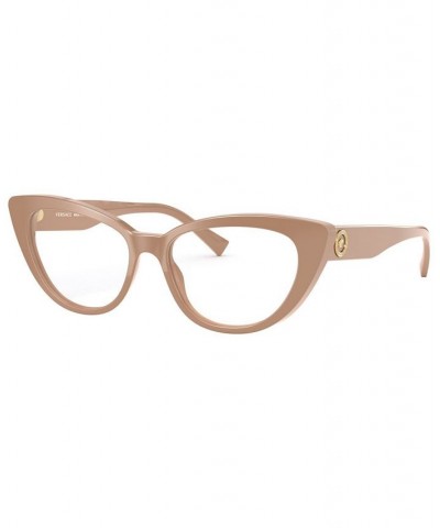 VE3286 Women's Cat Eye Eyeglasses Brown $48.11 Womens