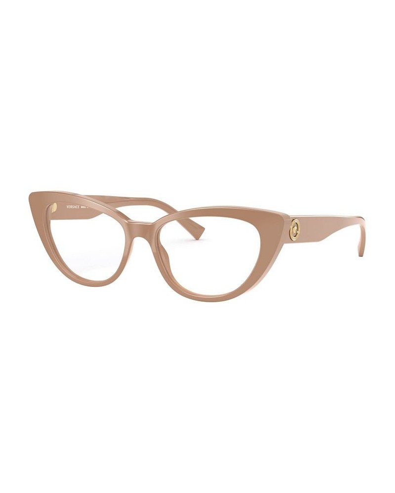 VE3286 Women's Cat Eye Eyeglasses Brown $48.11 Womens