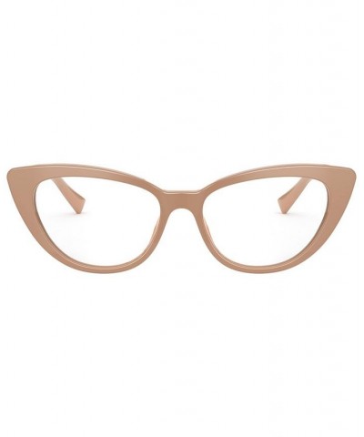 VE3286 Women's Cat Eye Eyeglasses Brown $48.11 Womens