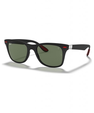 Scuderia Ferrari Collection 52 Men's Low Bridge Fit Sunglasses Matte Black $60.72 Mens