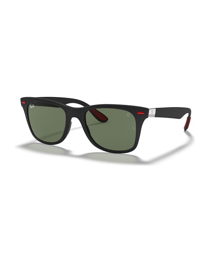 Scuderia Ferrari Collection 52 Men's Low Bridge Fit Sunglasses Matte Black $60.72 Mens