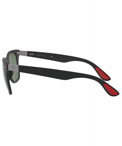 Scuderia Ferrari Collection 52 Men's Low Bridge Fit Sunglasses Matte Black $60.72 Mens