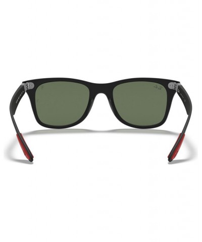 Scuderia Ferrari Collection 52 Men's Low Bridge Fit Sunglasses Matte Black $60.72 Mens