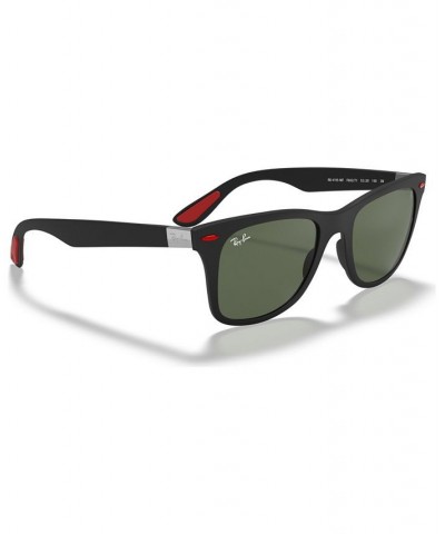 Scuderia Ferrari Collection 52 Men's Low Bridge Fit Sunglasses Matte Black $60.72 Mens